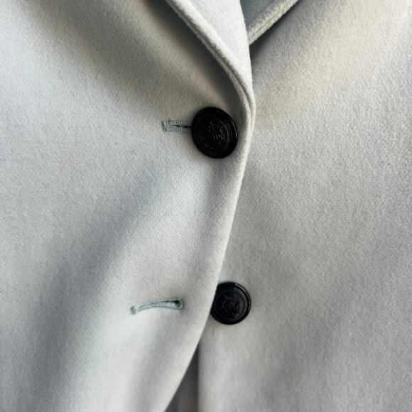 White House Black Market Baby Blue Peacoat Size S - Picture 4 of 9